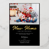 Annonce de déménagement en noir et blanc pour les  (Recto)