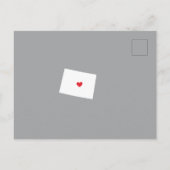 Annonce de déménagement État COLORADO Carte postal (Dos)