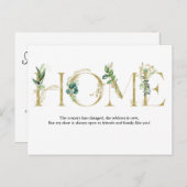 Annonce de déménagement J'ai déménagé Carte postal (Devant / Derrière)