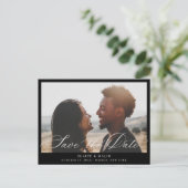 Annonce de Faire-Part de Mariage en Calligraphie B (Debout devant)