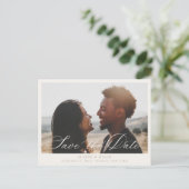 Annonce de Faire-Part de Mariage en Calligraphie B (Debout devant)