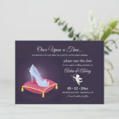 Annonce de Faire-Part de Mariage Glass Slipper (Debout devant)