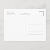 Annonce de Faire-Part de Mariage Moderne Bohème av (Dos)