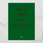 Annonce de fête de Noël (Verso)