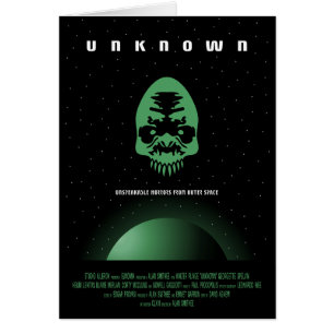 Annonce De Film D'Horreur Sci-Fi, Inconnu