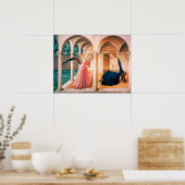 ANNONCE de Fra Beato Angelico Poster (Cuisine)