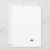 Annonce de fuite amoureuse et invitation à la réce (Dos)