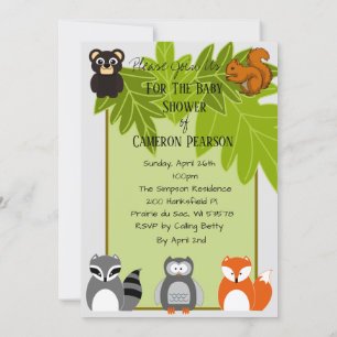Annonce de grossesse et invitation à une fête prén