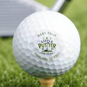 Annonce de grossesse Little Putter Balle de Golf