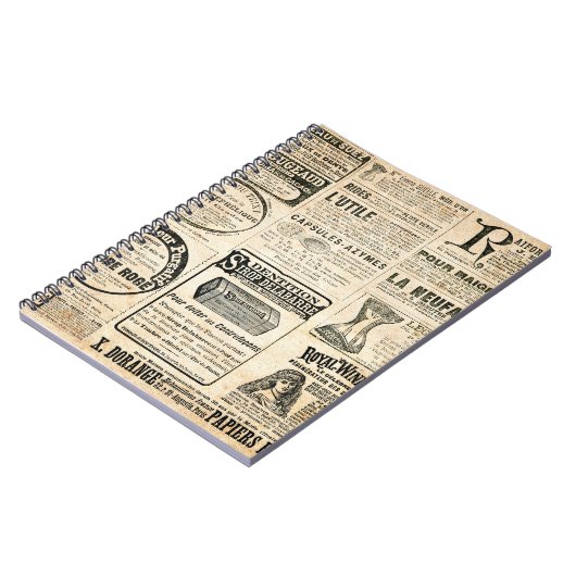 Annonce de journal français 1897 (Côté gauche)