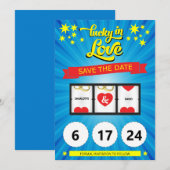 Annonce de mariage pour un Joyeux Save the Date (Devant / Derrière)