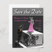 Annonce de mariage : Save The Date (Devant / Derrière)