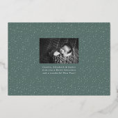 Annonce de naissance avec une photo de vacances en (Verso)