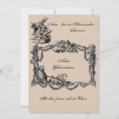 Annonce de naissance – Carte de naissance (Devant)