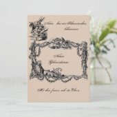 Annonce de naissance – Carte de naissance (Debout devant)