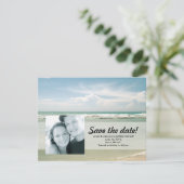 Annonce de Photo Save the Date // Plage Tropicale (Debout devant)