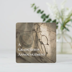 Annonce de remise de diplôme Carte personnalisée I