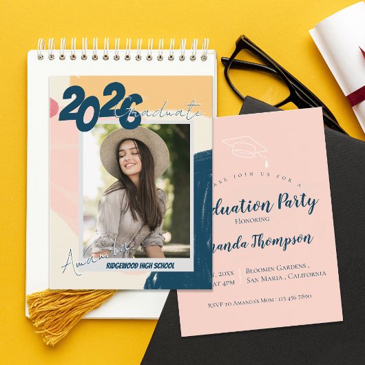 Annonce et invitation à la fête de remise des dipl