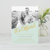 Annonce et invitation de mariage (Debout devant)