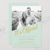 Annonce et invitation de mariage (Devant / Derrière)