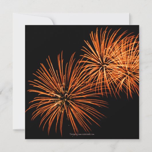 Annonce Feux d'Artifice 2 Save the Date (Dos)