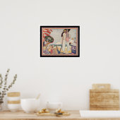 Annonce Lux Art déco des années 1920 Imprimée 16x2 (Cuisine)