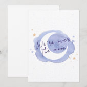 Annonce ou invitation à une baby shower (Devant / Derrière)