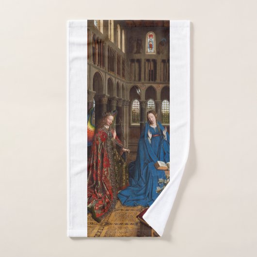 Annonce par Jan van Eyck (Serviette à main)