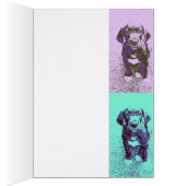 Annonce Pop Art de Nouveau Chien (Intérieur (Droit))