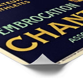 Annonce Vin Art Déco vintage (Coin)