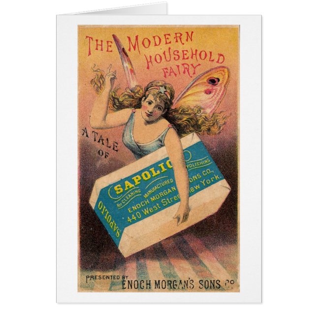 Annonce vintage - la fée moderne de ménage, (Devant)