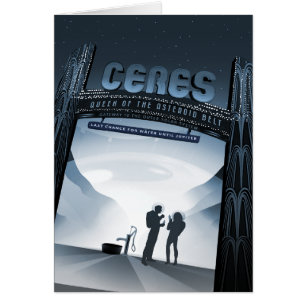 Annonce Voyage Sci-Fi, Planète naine Ceres