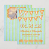 Annonces de Bailey Save the Date (Devant / Derrière)