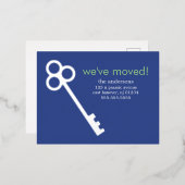 Annonces de déplacement de clé de squelette (Recto/Verso)