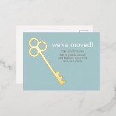 Annonces de déplacement de clé de squelette (Recto/Verso)