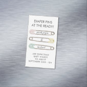 Annonces de grossesse magnétique 25 Mini Cartes Pk (In Situ)