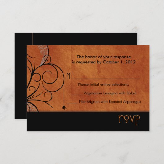 Annonces de réponse pour la Forêt Enchantée (Devant / Derrière)