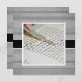 Annonces et invitations à la barre ou au Bat mitzv (Devant / Derrière)