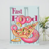 Annonces Invitation | Restauration rapide (Debout devant)