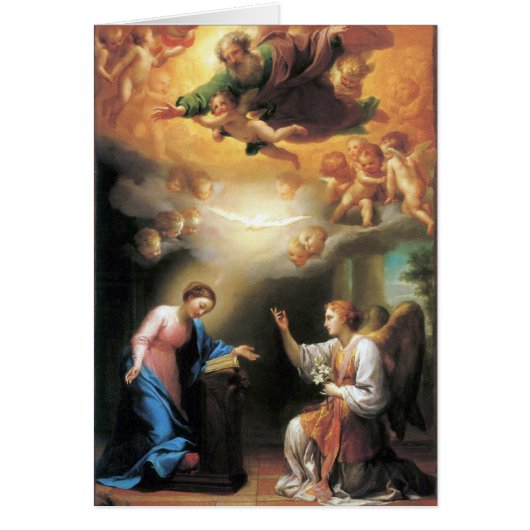 Annonciation par Anton Raphael Mengs (Devant)