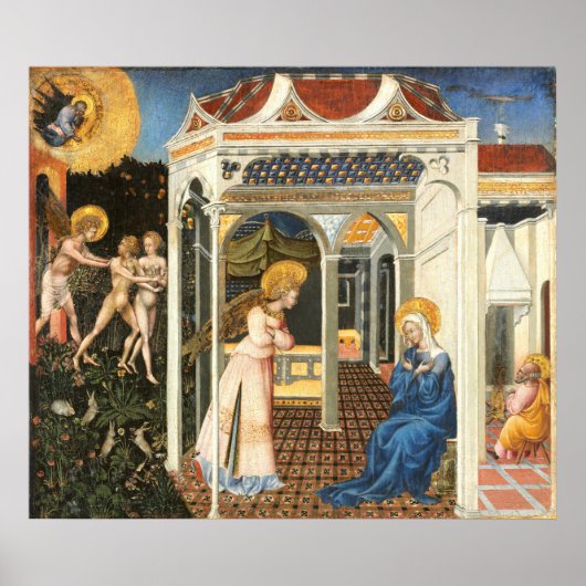 Annonciation - Poster des Beaux-Arts Giovanni di P (Devant)