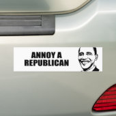 ANNOY A REPUBLICAN BUMPERSTICKER (Op auto)