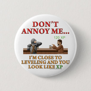 Annoy me niet ronde button 5,7 cm