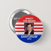 Annoy the media ronde button 5,7 cm (Voorkant /achterkant)