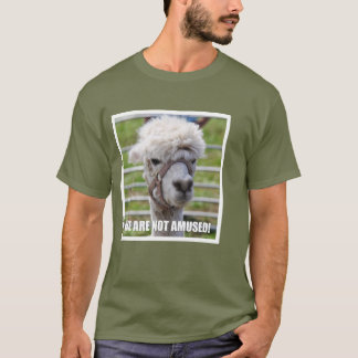 Annoyed Alpaca T-shirt
