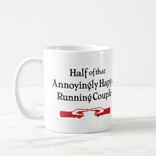 Annoying Running Couple Koffiemok