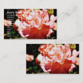 Ann's Roos Room Visitekaartje (Voorkant / Achterkant)