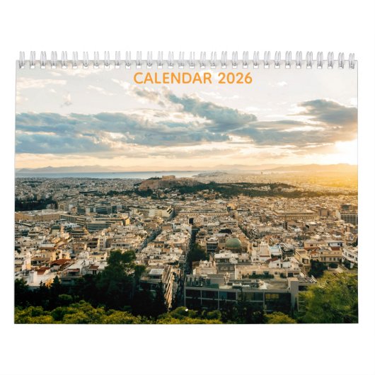 Annual Beautiful 2026 Calendar Kalender (Hoes)