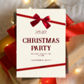 Annual Office Christmas Party Invitation
