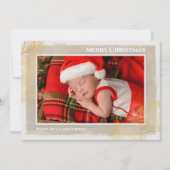 Annuelles Cartes d'annonce de naissance pour les fêtes de No (Devant)